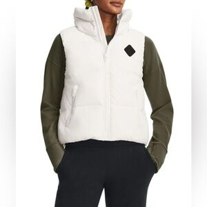 NWT Under Armour ColdGear Infrared Down Puffer Vest Apres Ski Casual Women‎ XL
